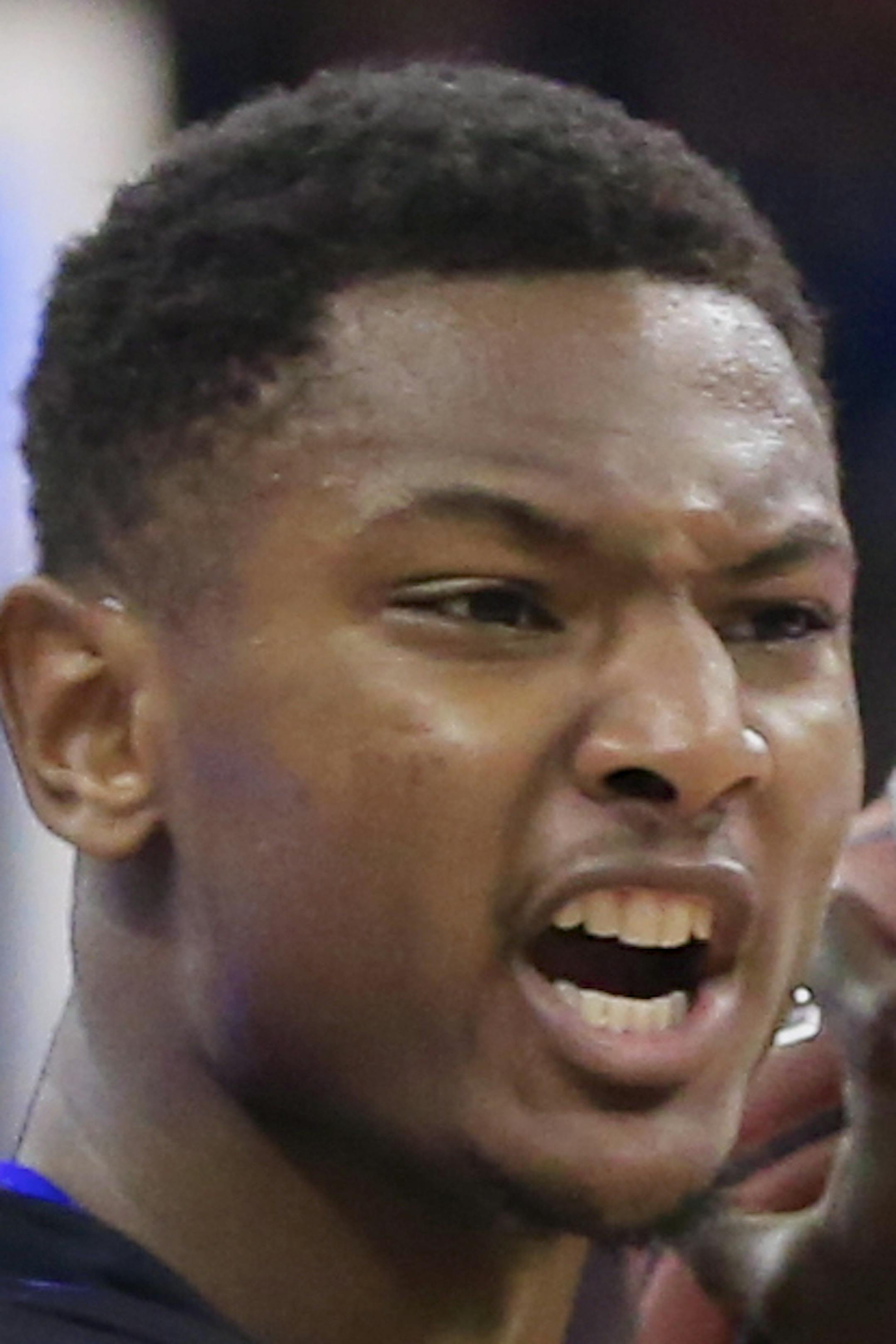 Seton Hall's Sterling Gibbs (4) is guarded by Creighton's Rick Kreklow (15) during the first half of an NCAA college basketball game in Omaha, Neb., Saturday, Jan. 10, 2015. (AP Photo/Nati Harnik)