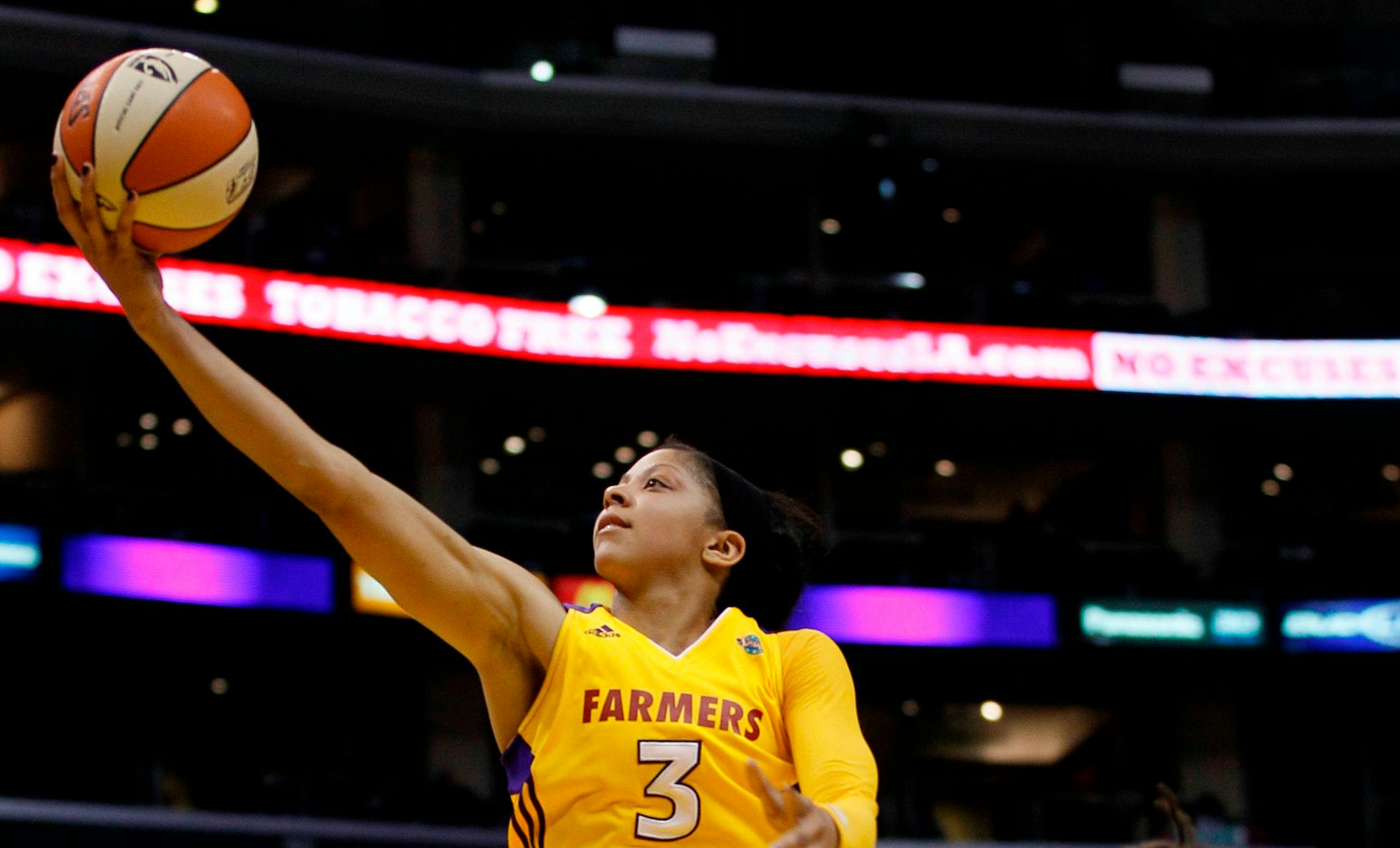 Los Angeles Sparks forward Candace Parker