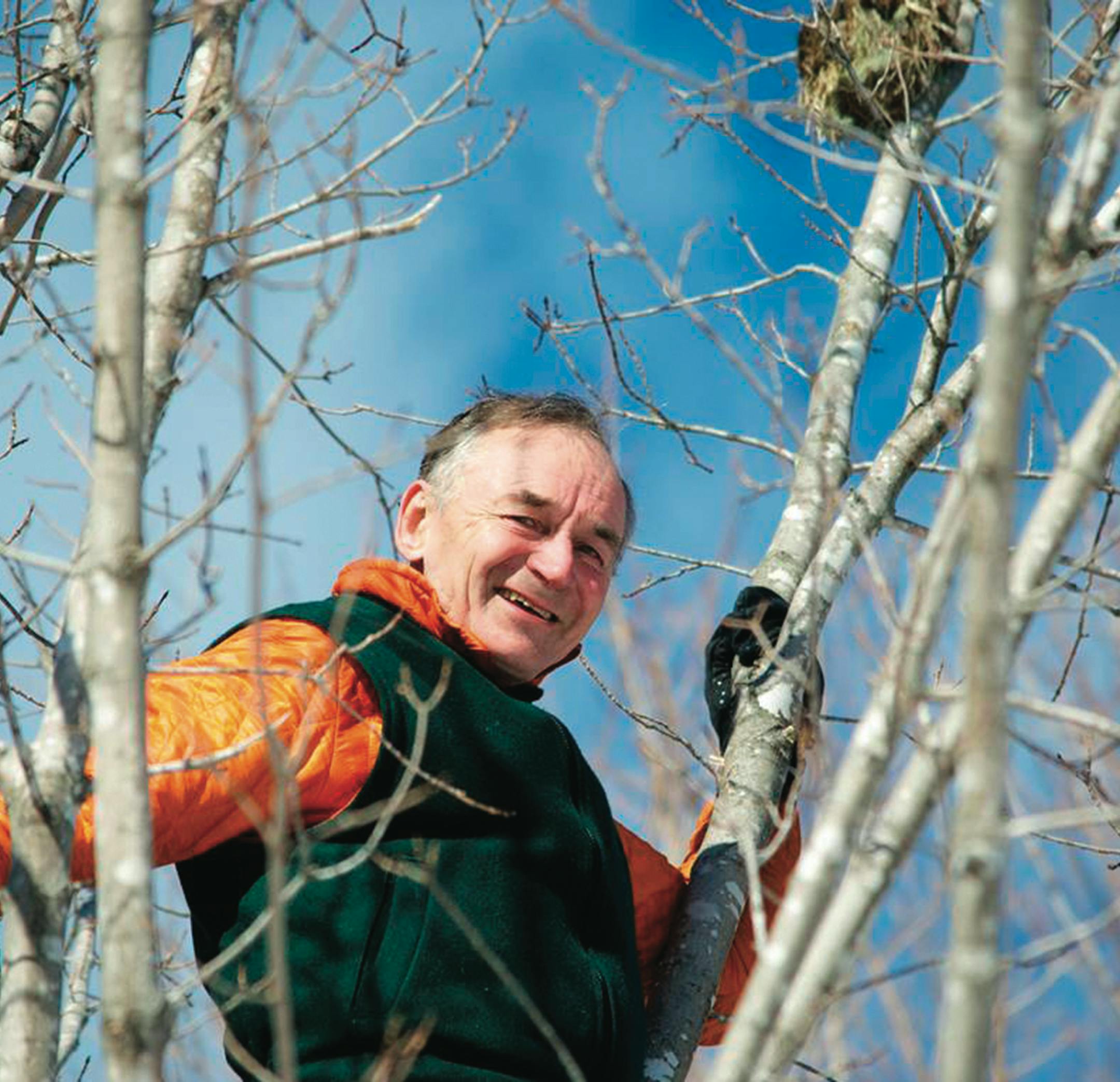Naturalist, author and researcher Bernd Heinrich for Outdoors Weekend.
