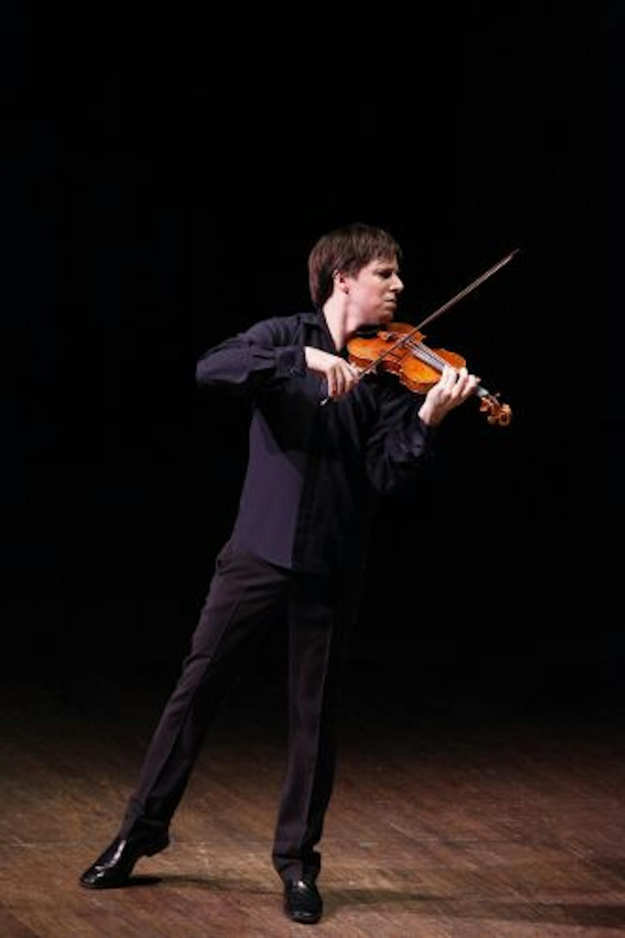 Joshua Bell performs with the SPCO through Saturday.