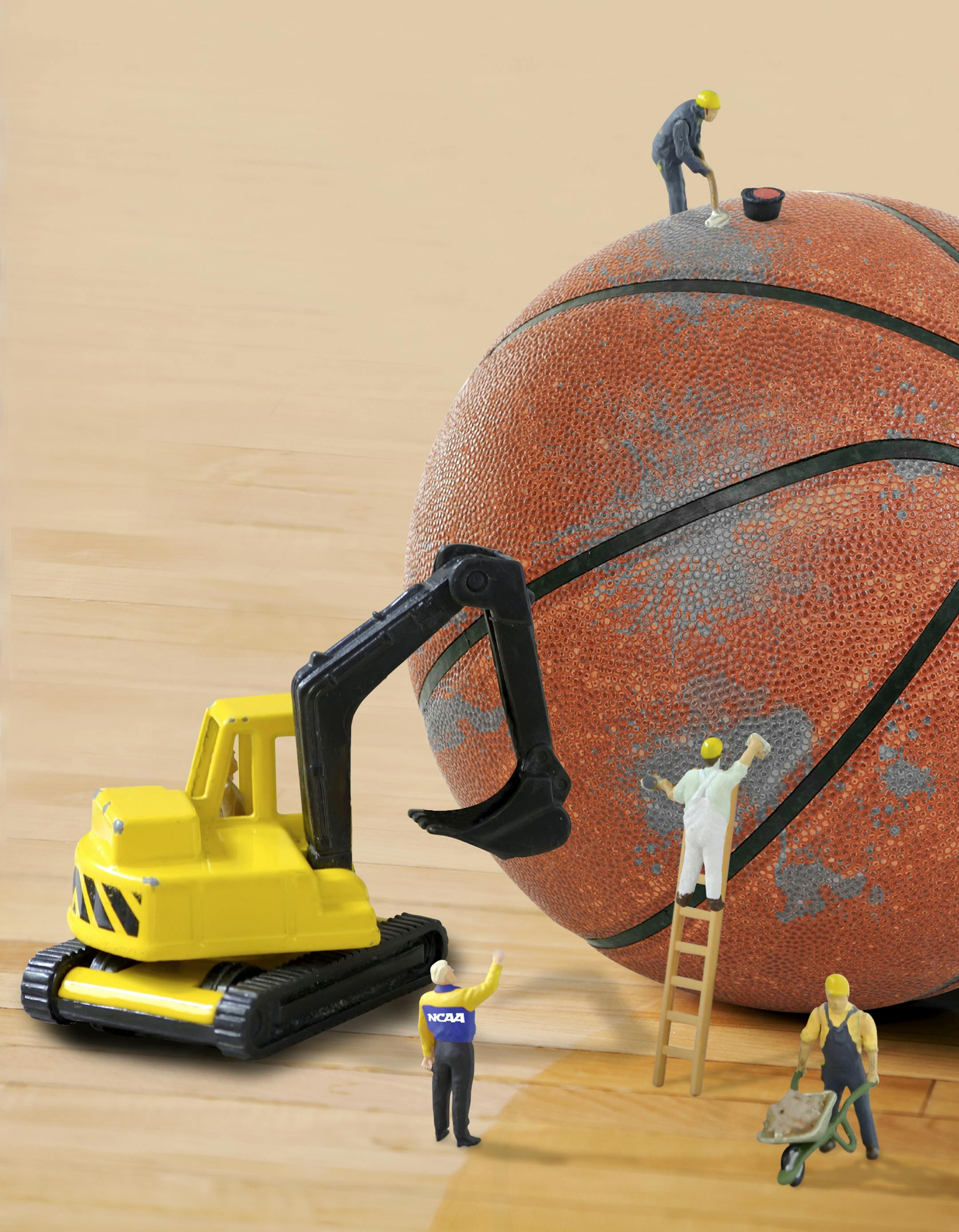 With interest measures sagging, the NCAA worked to put some polish on college basketball.