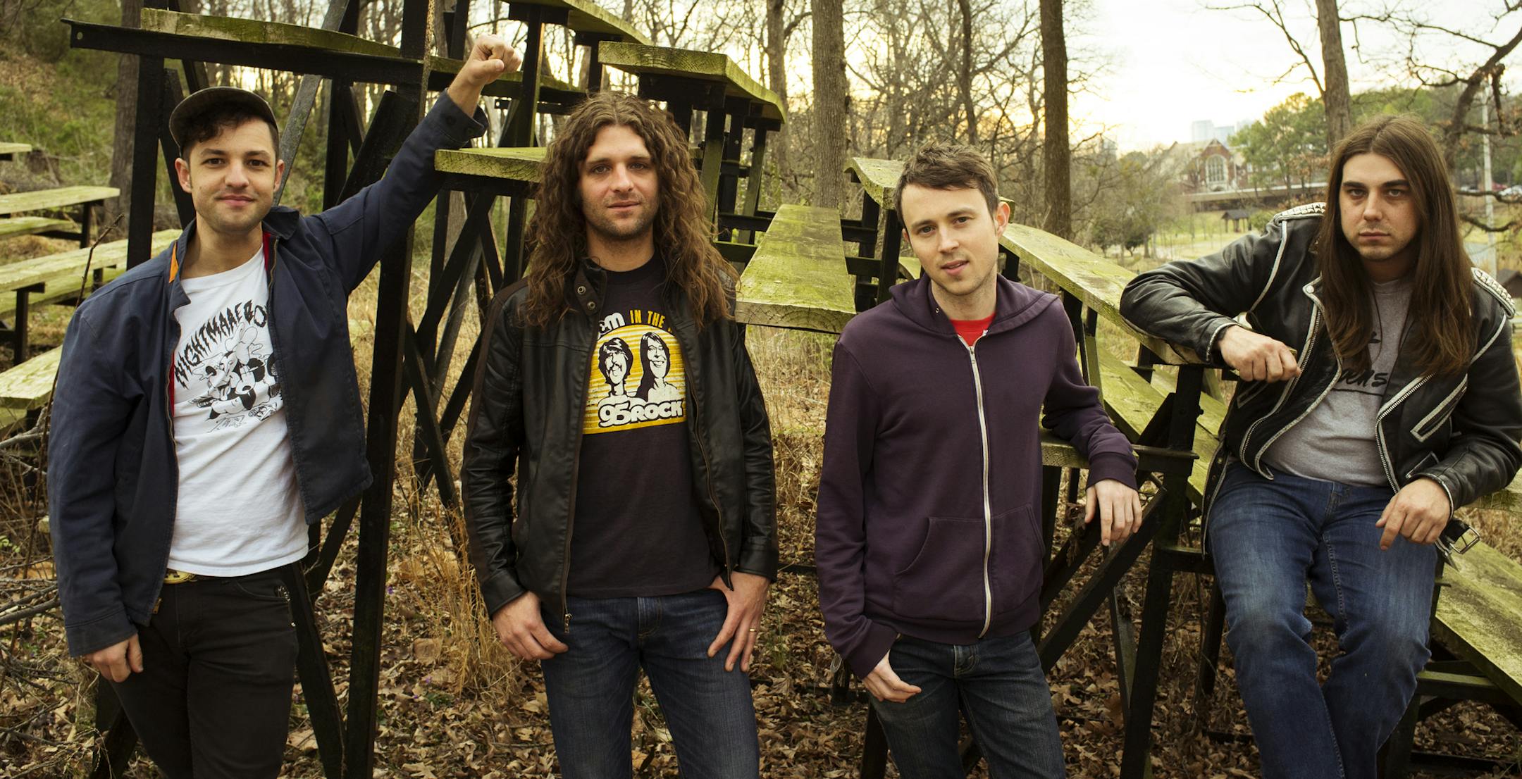 Press photo of Lee Bains III & The Glory Fires, provided by PGA Music. ORG XMIT: MIN1404141147290703