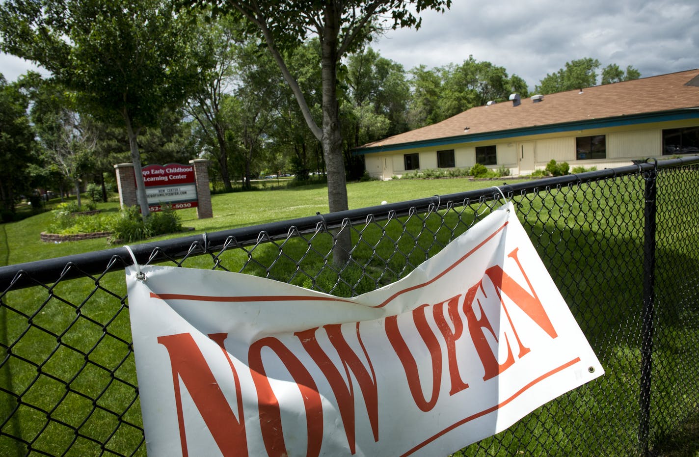 Newly opened, now empty: The Deqo Early Childhood Learning Center in Apple Valley was empty at 2 p.m. Friday. The location was licensed in January and had a capacity to care for 100 children.