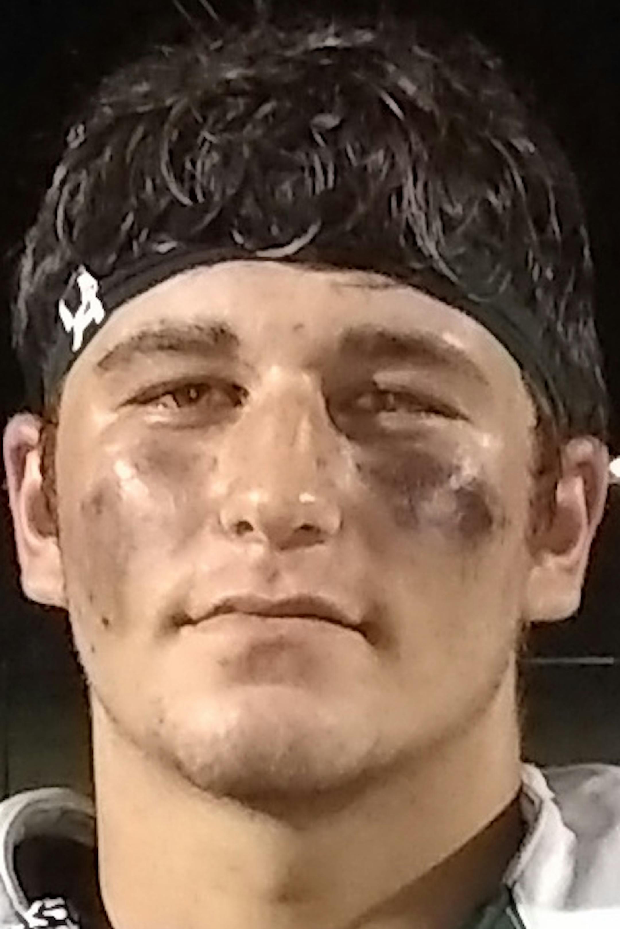 Cal Johnson, Concordia Academy running back and defensive back. Photo by Matthew Davis