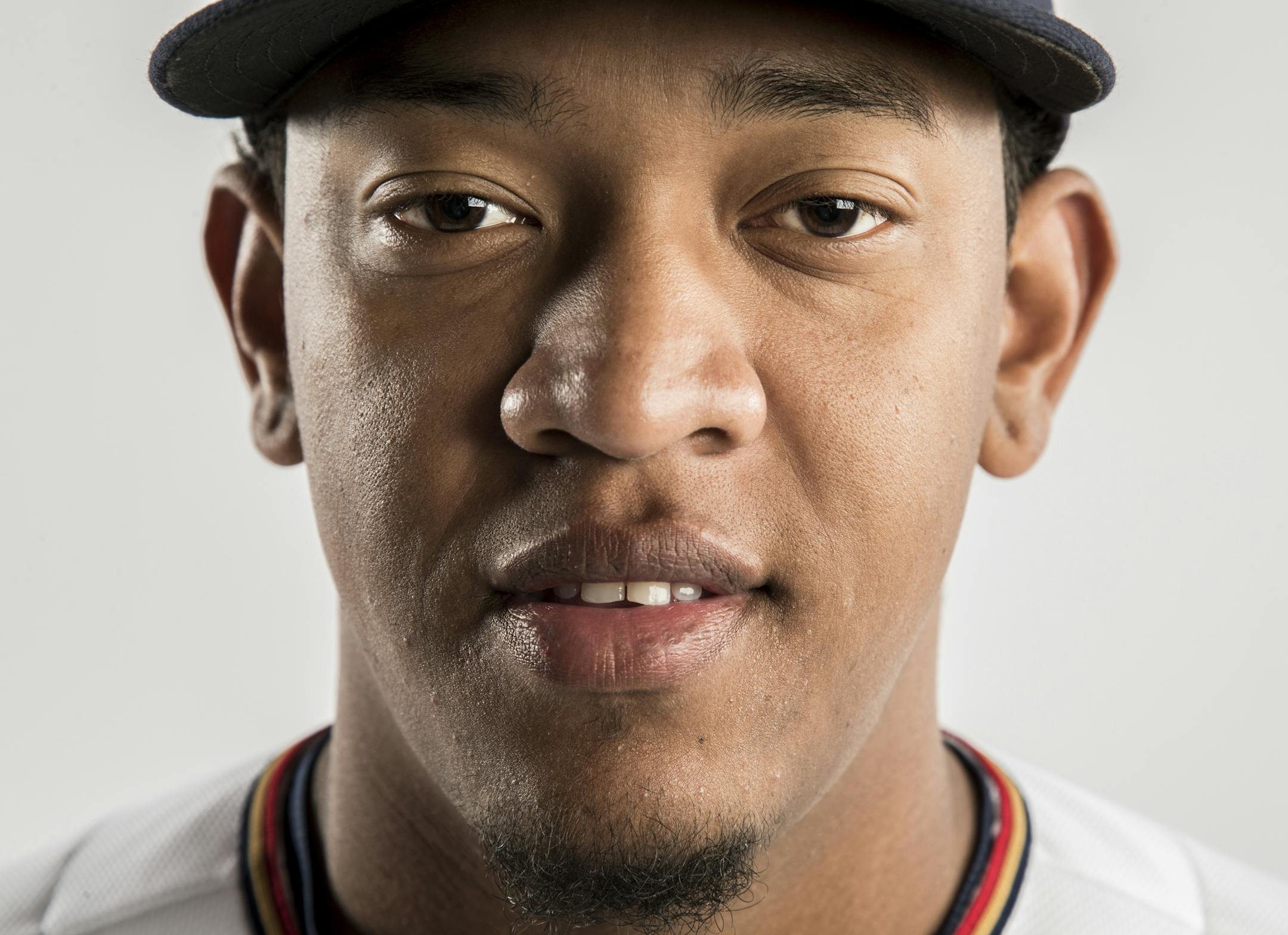 Minnesota Twins pitcher Yorman Landa. ] CARLOS GONZALEZ cgonzalez@startribune.com - March 1, 2016, Fort Myers, FL, CenturyLink Sports Complex, Minnesota Twins Spring Training, MLB, Baseball, First Full team workout