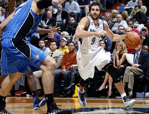 Minnesota Timberwolves guard Ricky Rubio is the leader of the new-look Wolves.