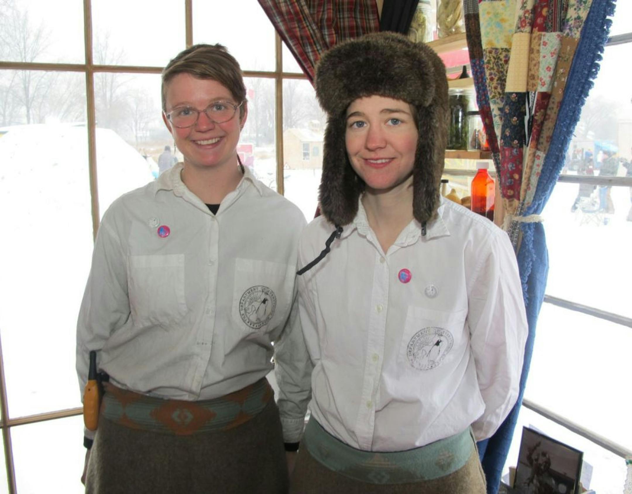 Kelsey Nelsen and Alicia Dvorak of the Department of Everything Else.