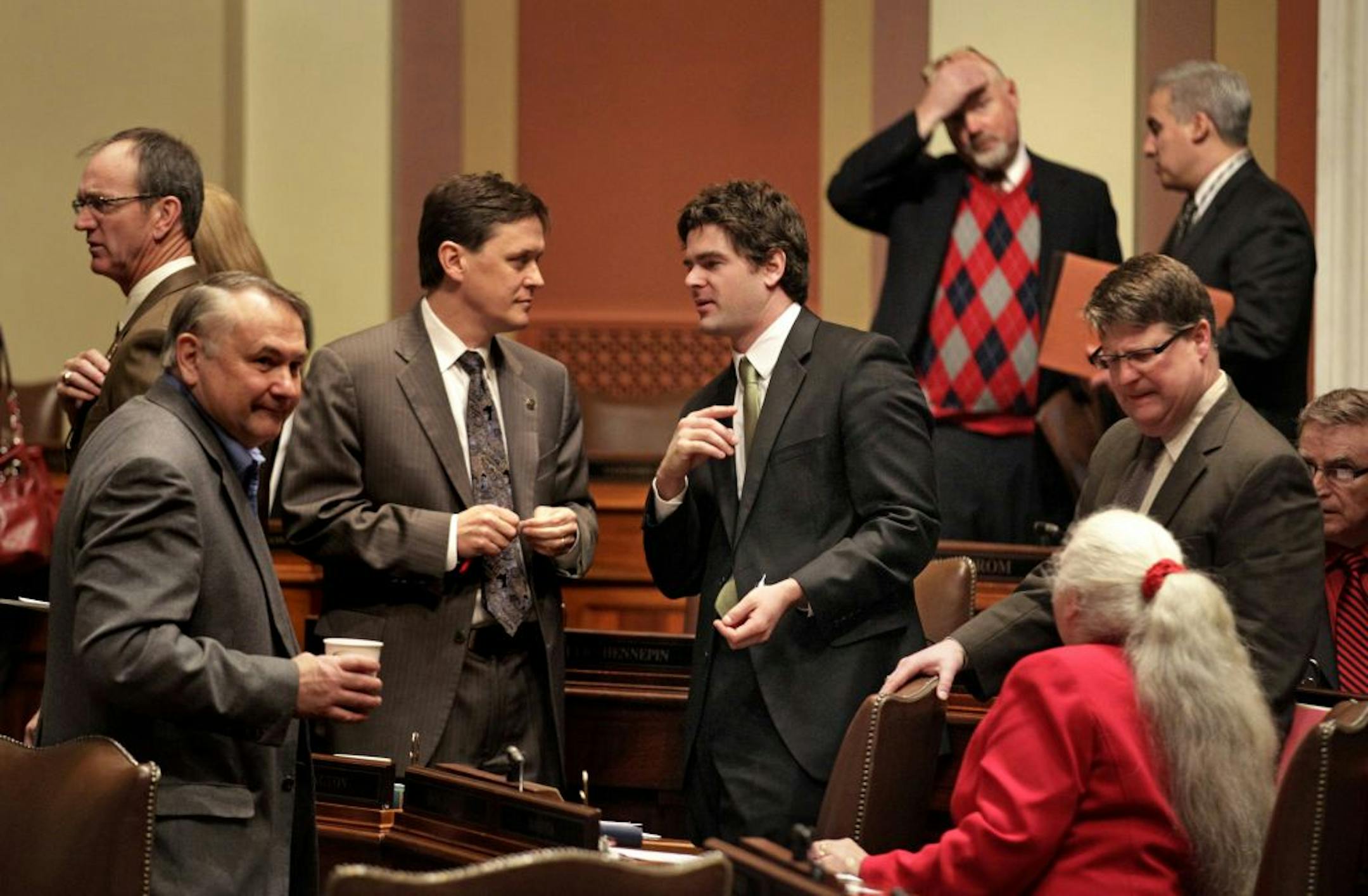 Opening day of 2012 in the House of Representatives.
