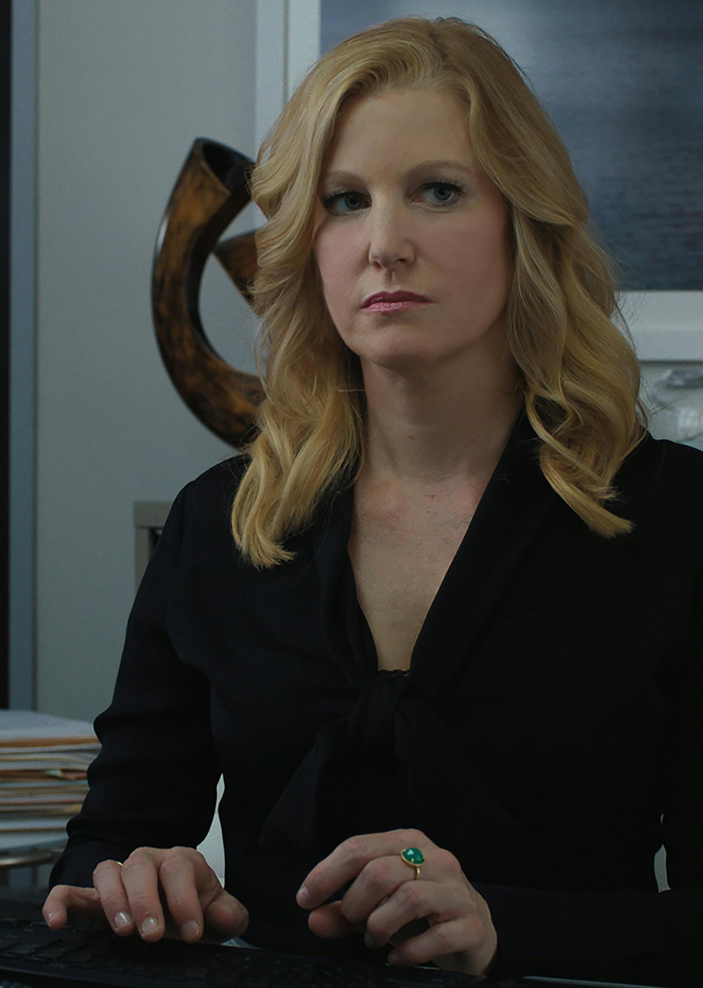 Anna Gunn as Naomi Bishop in "Equity." Courtesy of Sony Pictures Classics