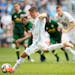 Minnesota FC midfielder Ethan Finlay converted a penalty kick in the 90th minute to lift the Loons over Portland FC 1-0 at Allianz Field on Sunday.
