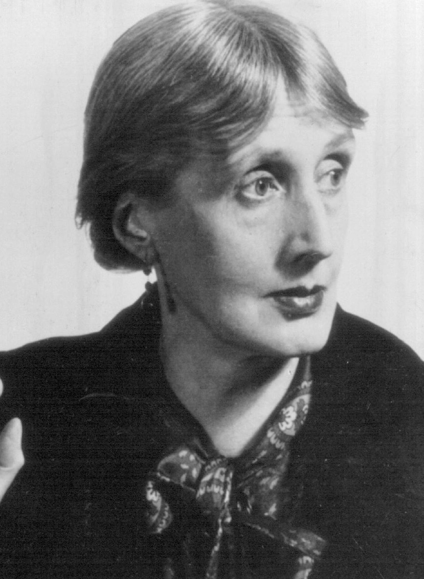 Virginia Woolf whose book, Contemporary Writers, is published by Harcourt, Brace & World. August 30, 1966 Man Ray, Harper's Bazaar; Minneapolis Star Tribune