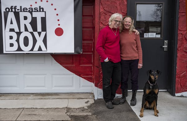 Paul Herwig and Jennifer Ilse opened Off-Leash Art Box in south Minneapolis last winter. The new performance space comes at a time when a rash of smal