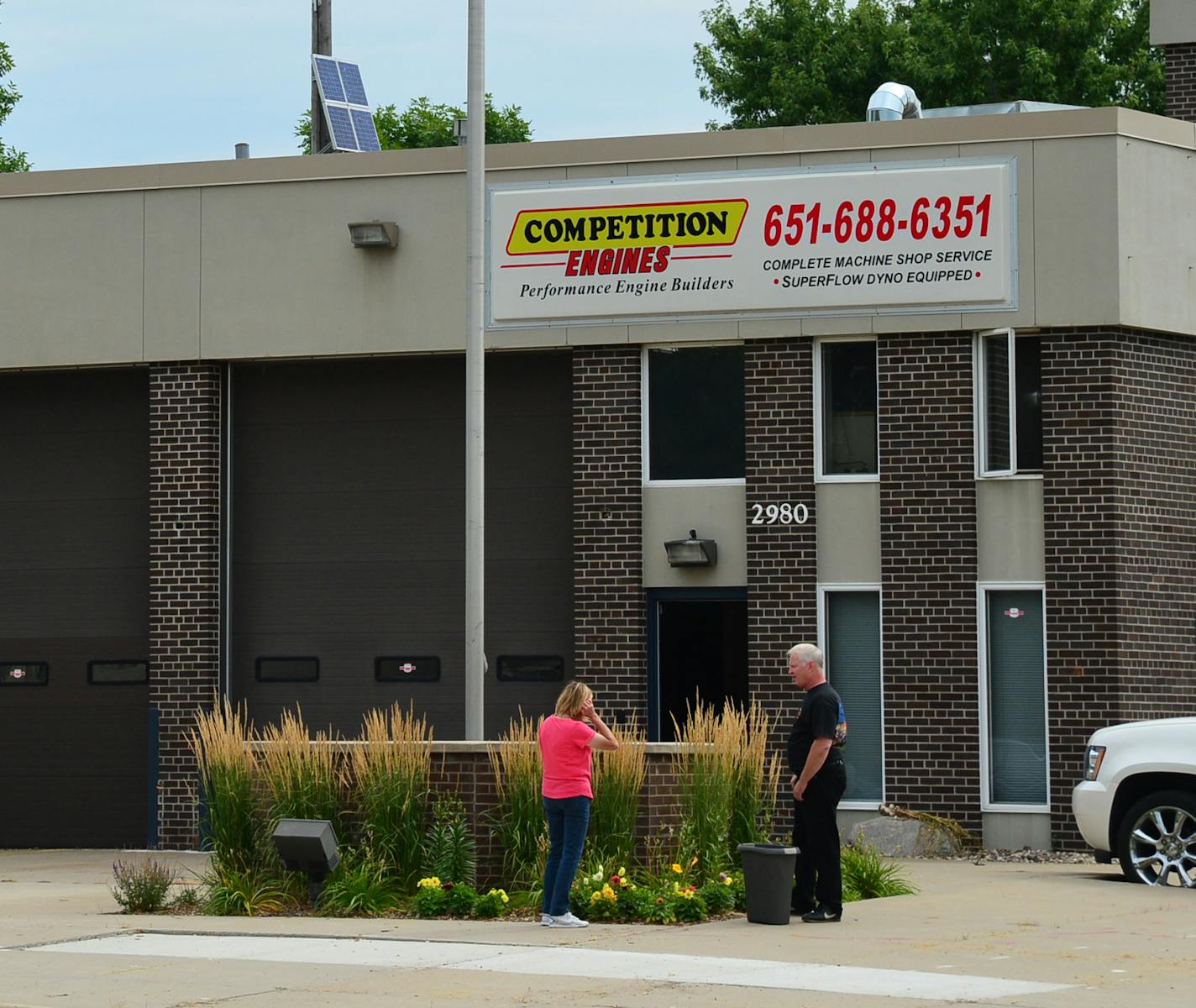 Old fire stations in Minneapolis and St. Paul have found new lives as funky restaurants, theaters and condos, but it's a much different story in the suburbs. Communities that have dealt with unloading old stations haven't found it easy to get them on the tax rolls. Randy Quam has taken over this old Eagan fire station and has based has Competition Engines business there. ] Richard.Sennott@startribune.com Richard Sennott/Star Tribune Eagan, Minnesota Thursday 8/8/13) ** (cq)