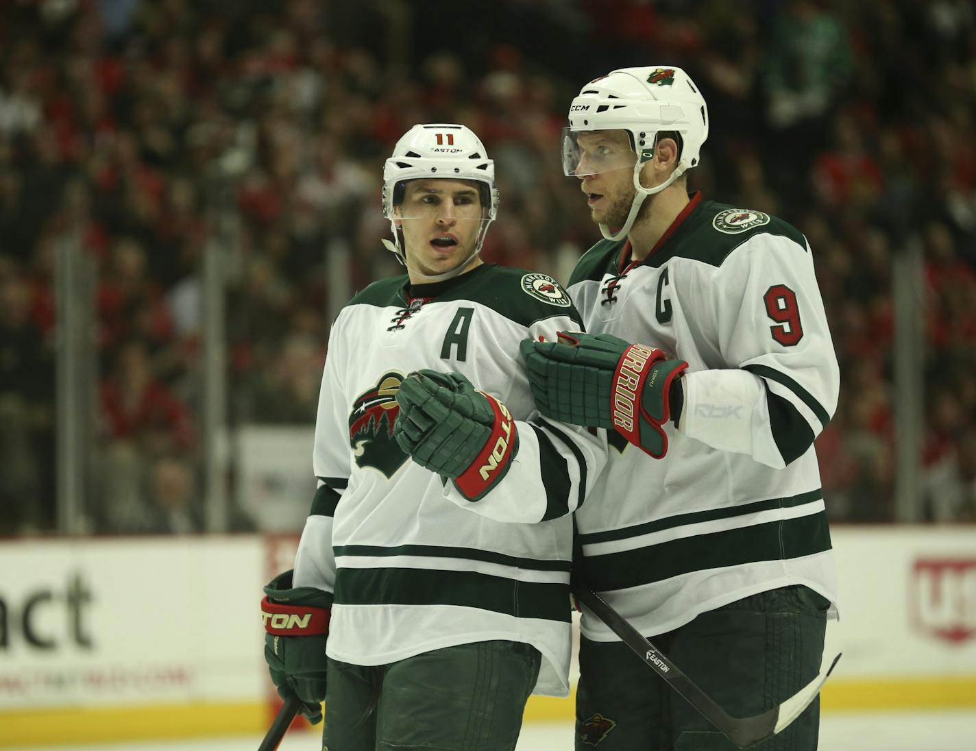 The Wild could use more from two of its leaders, Zach Parise and Mikko Koivu. In this series, Parise has one assist and is a minus-3, while Koivu has no points and is a minus-3.