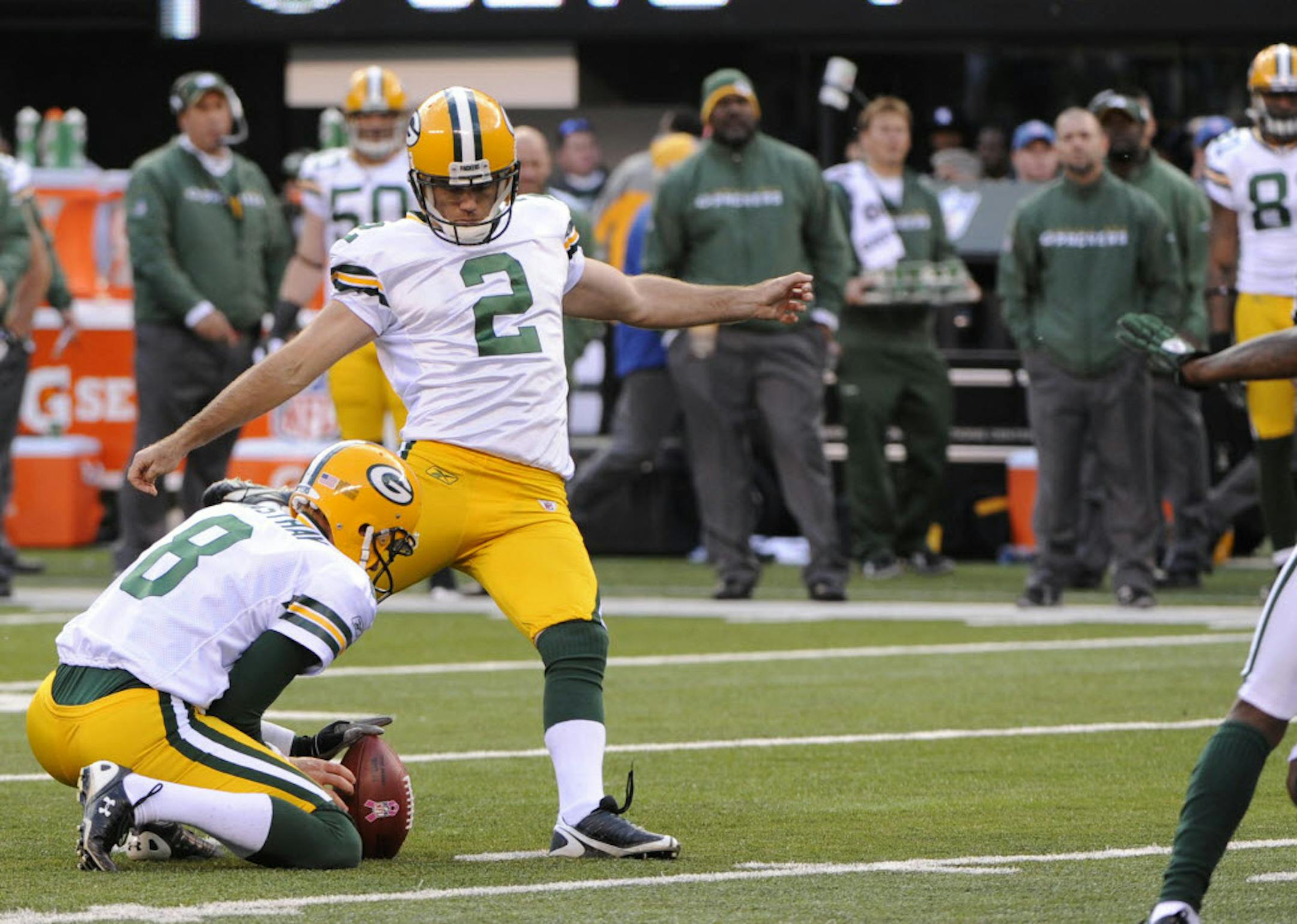 Green Bay's Mason Crosby