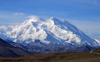 FILE - This Aug. 19, 2011 file photo shows Mount McKinley in Denali National Park, Alaska. President Barack Obama on Sunday, Aug. 30, 2015 said he's c