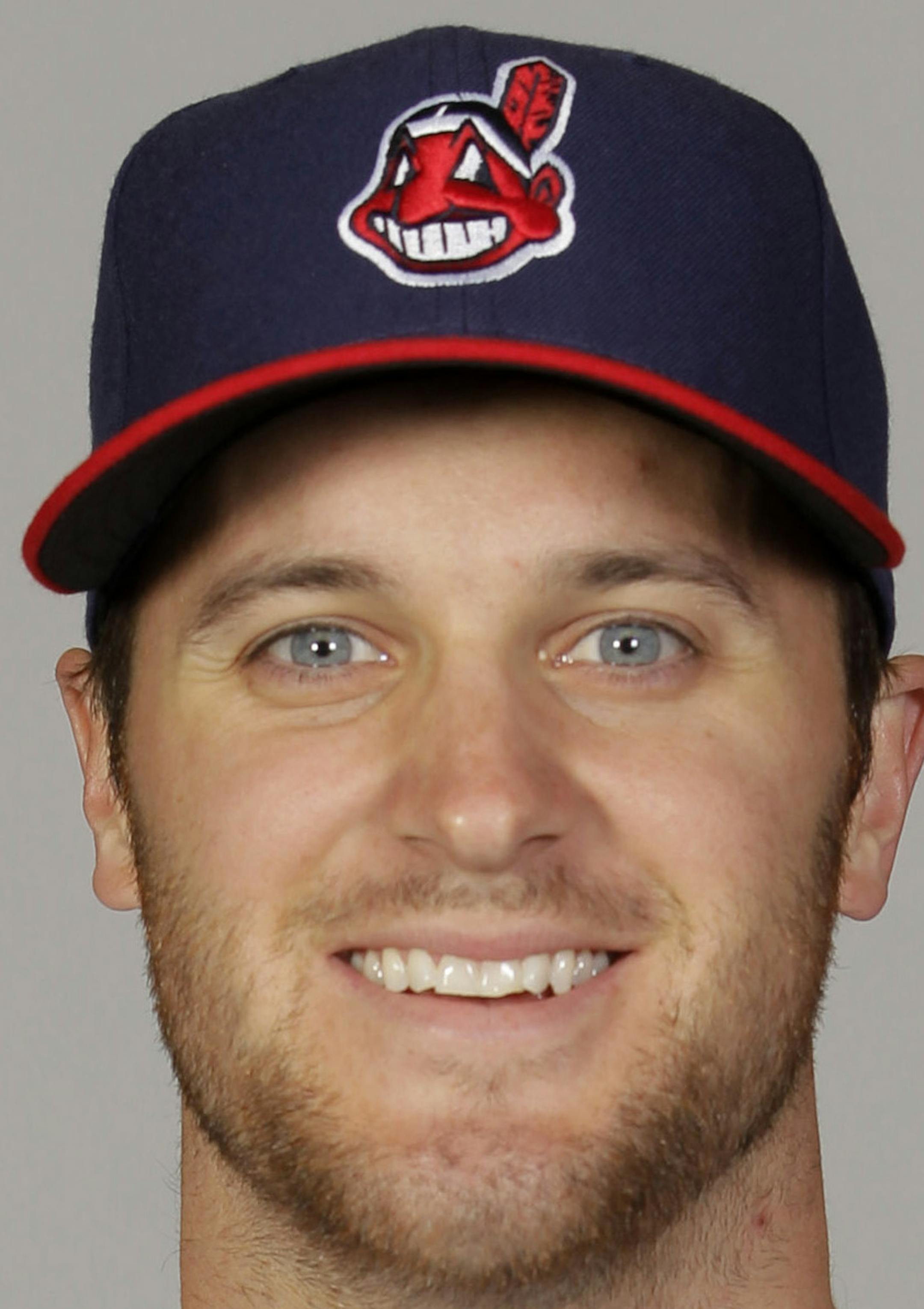 This is a 2012 photo of Trevor Crowe of the Cleveland Indians baseball team. This image reflects the Cleveland Indians active roster as of Feb. 28, 2012 when this image was taken. (AP Photo/Jae C. Hong) ORG XMIT: JCAZ867