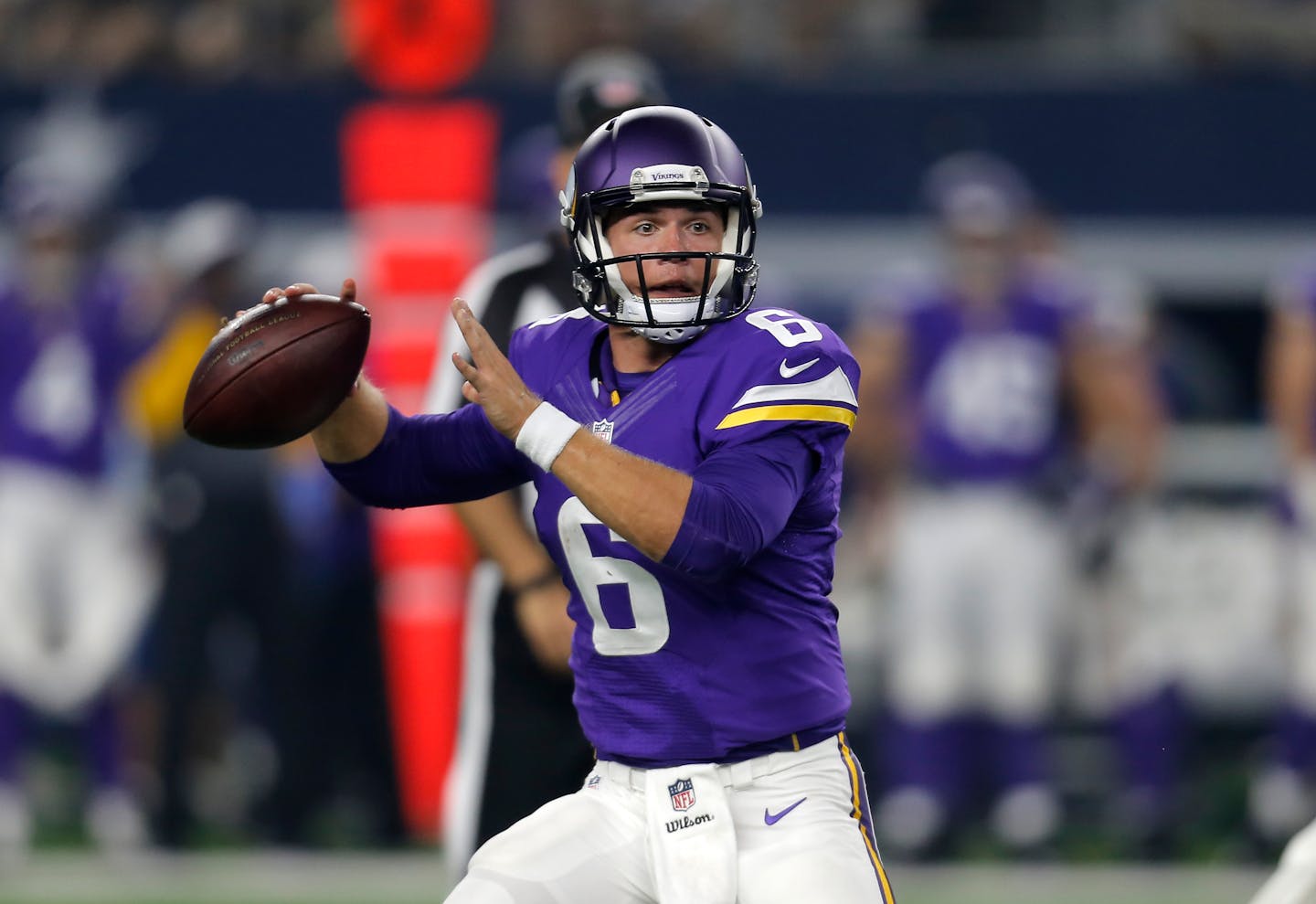 Vikings quarterback Taylor Heinicke