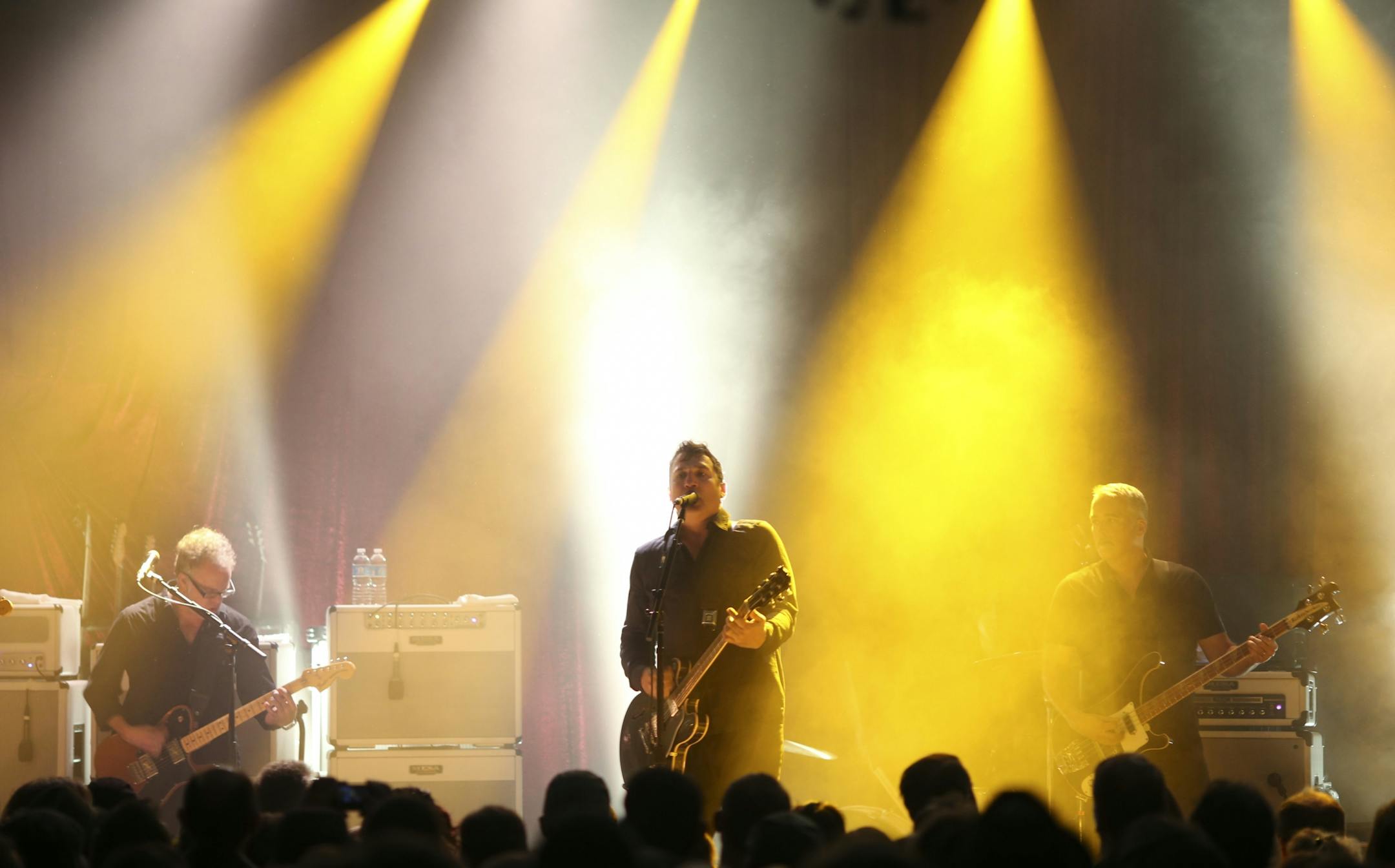 The Afghan Whigs, on their first tour in 13 years, performed at the Varsity Theater in Minneapolis, Minn. Sunday night, October 28, 2012. The Afghan Whigs performing "I'm Her Slave" at the Varsity Sunday night. They are, from left, guitarist Dave Rosser, frontman Greg Dulli, and bassist John Curley.