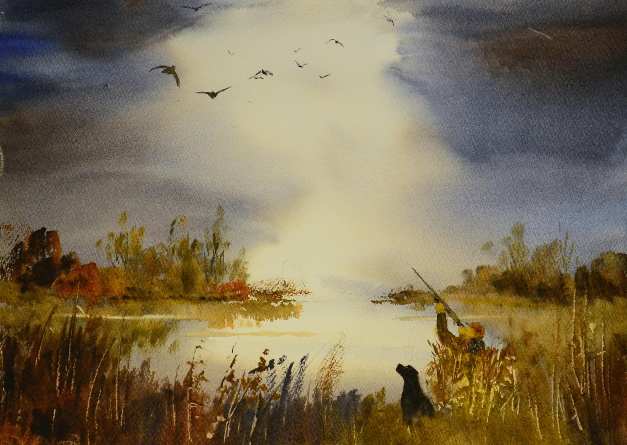 Commissioned illo by Dr. Walter H. Bruning, abigbrushwithnature.com