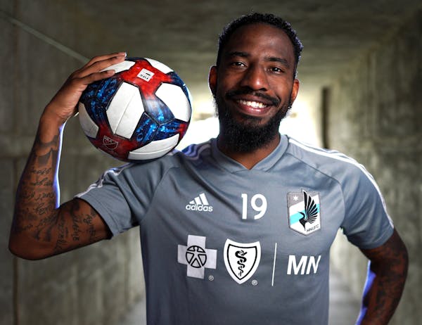 Minnesota Loons Romain Metanire, considered by his coach as the league's best player at his position. ] brian.peterson@startribune.com
Blaine, MN Frid
