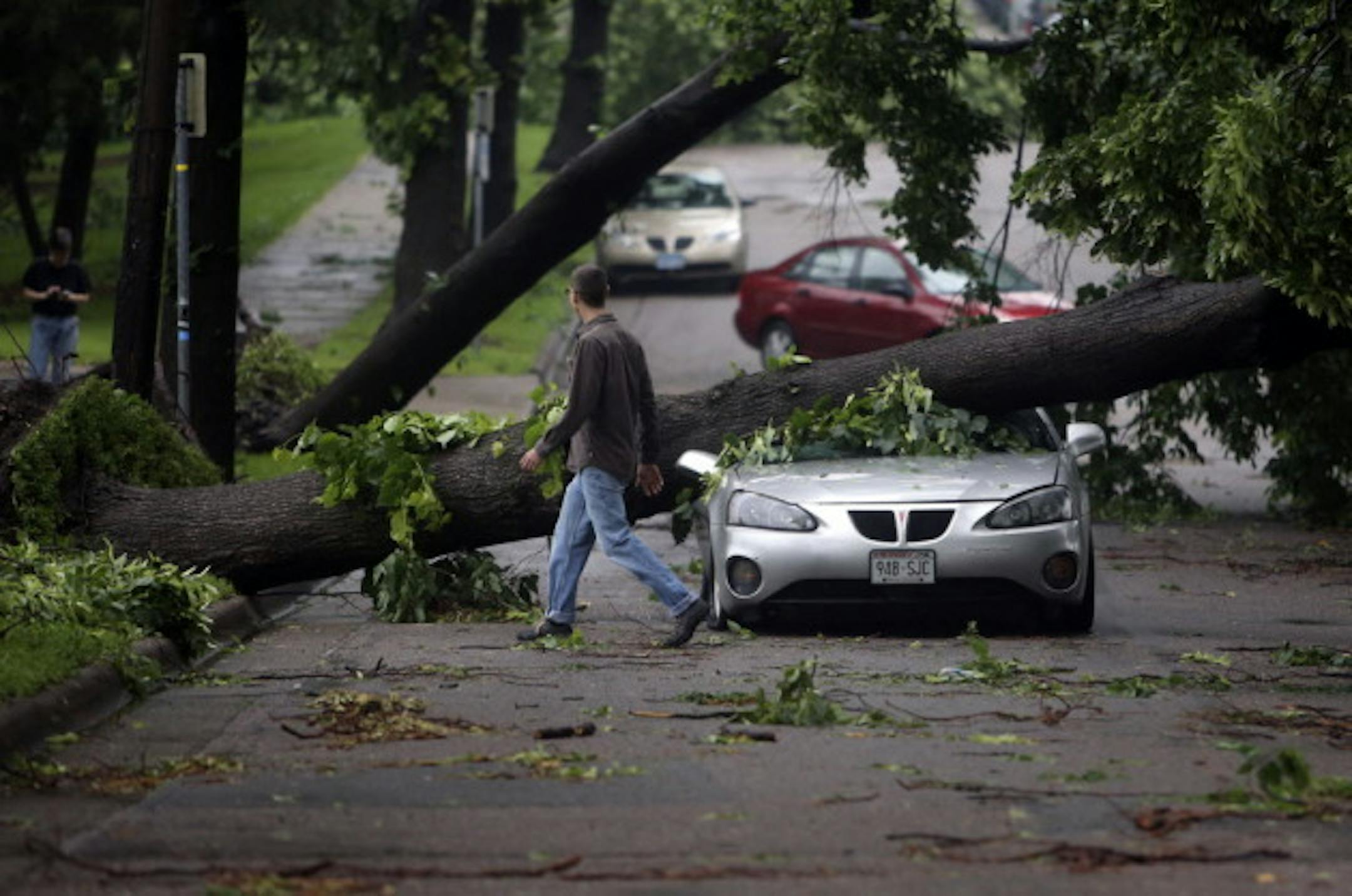 Aftermath of June storms in Minneapolis