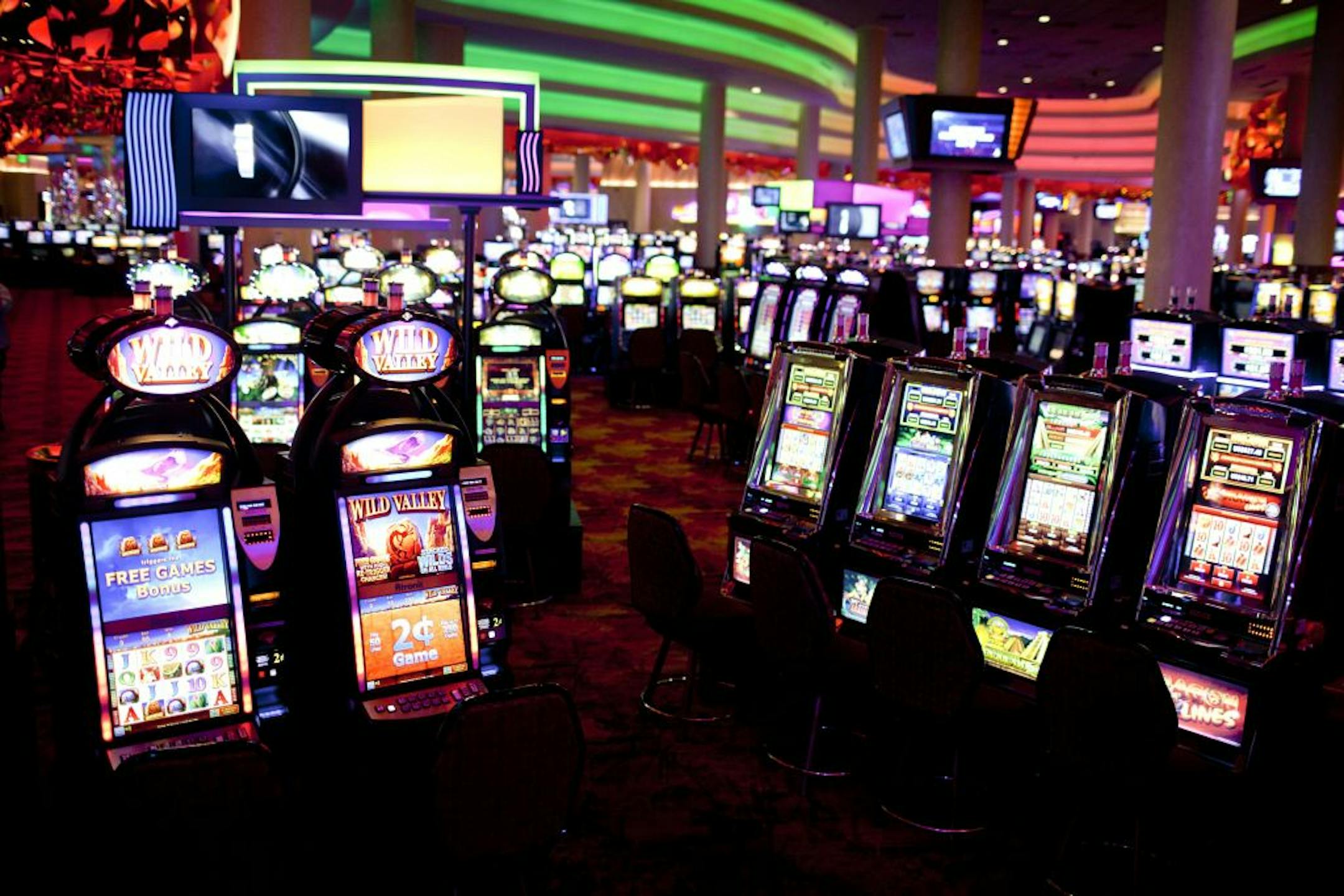 The Mystic Lake Casino Hotel, operated by the Shakopee Mdewakanton Sioux tribe in Prior Lake, Minn., May 29, 2012. Native American tribes say the movement to legalize Internet gaming and competition from new commercial casinos are a threat to the tribal casino business.