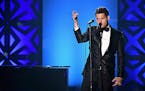 Michael Buble performs onstage at the Songwriters Hall Of Fame 46th Annual Induction And Awards at Marriott Marquis Hotel on June 18, 2015 in New York
