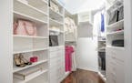 Shelves and drawers help make this closet feel functional and organized. (Design Recipes) ORG XMIT: 1242010