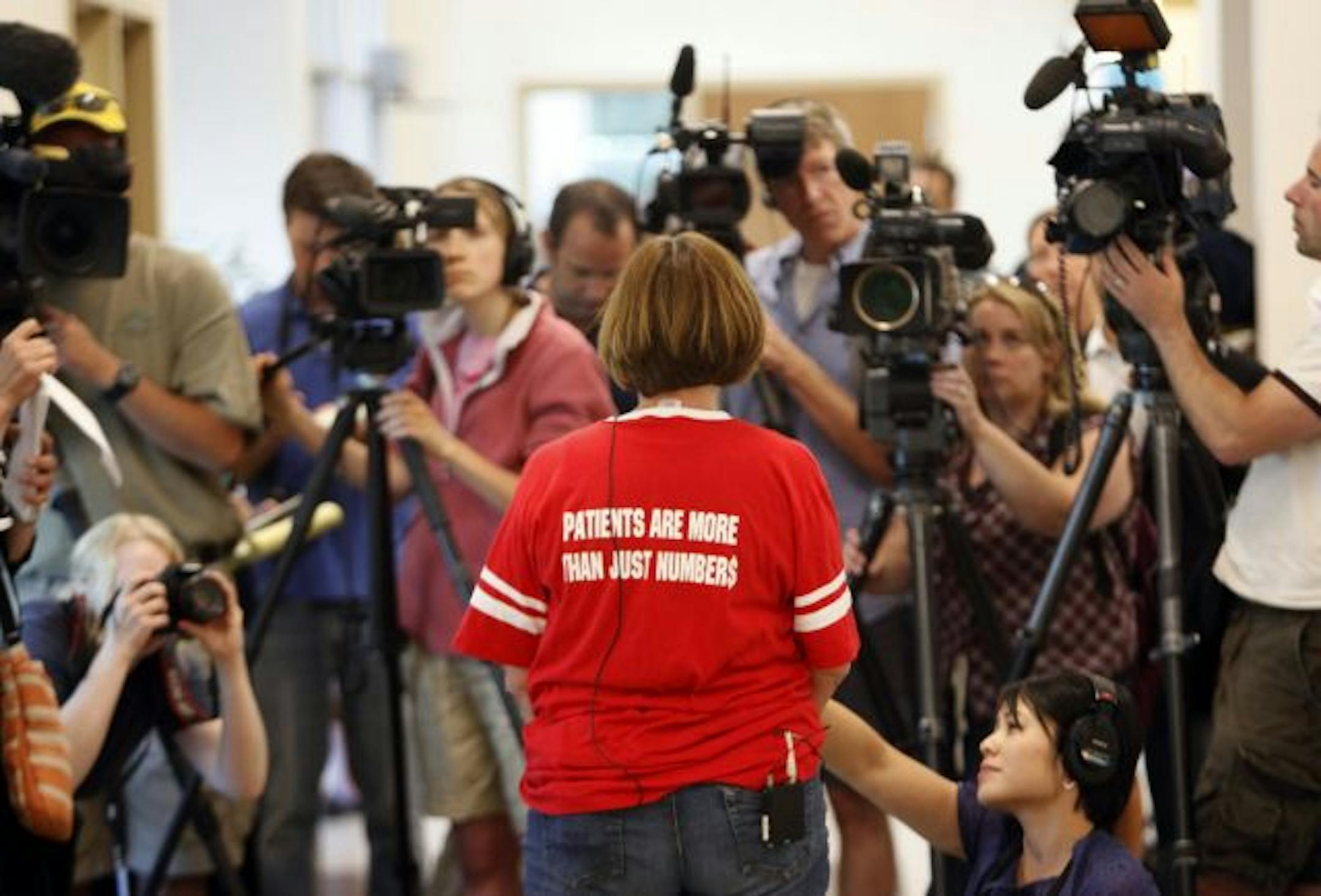 Cindy Olson, a negotiator for the nurses, said Thursday: "None of us want to be back here in three years again."