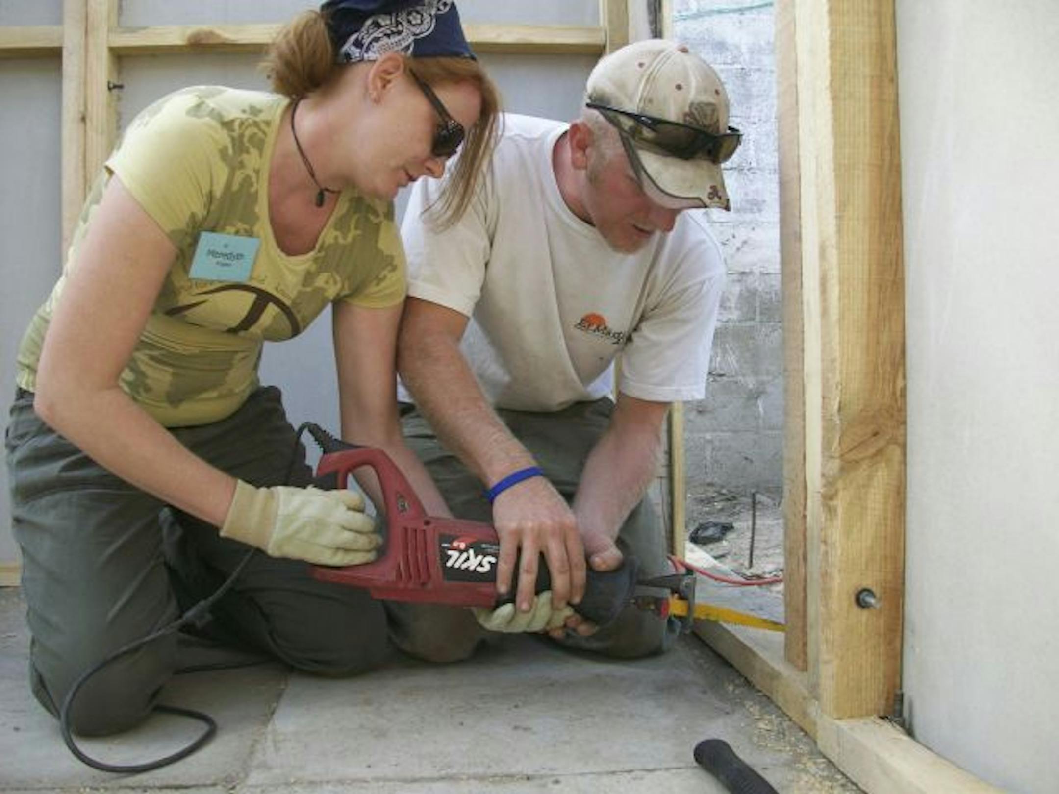 During Play It Forward's 10-day trips to Guatemala, 21/2 days are spent building a sturdy home for a local family.