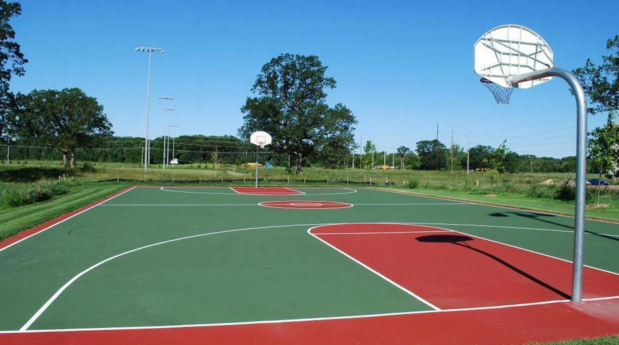 Basketball will be an option for users of the Lexington Athletic Complex in Blaine, which will have a grand opening on Aug. 18. credit: CIty of Blaine Parks and Recreation