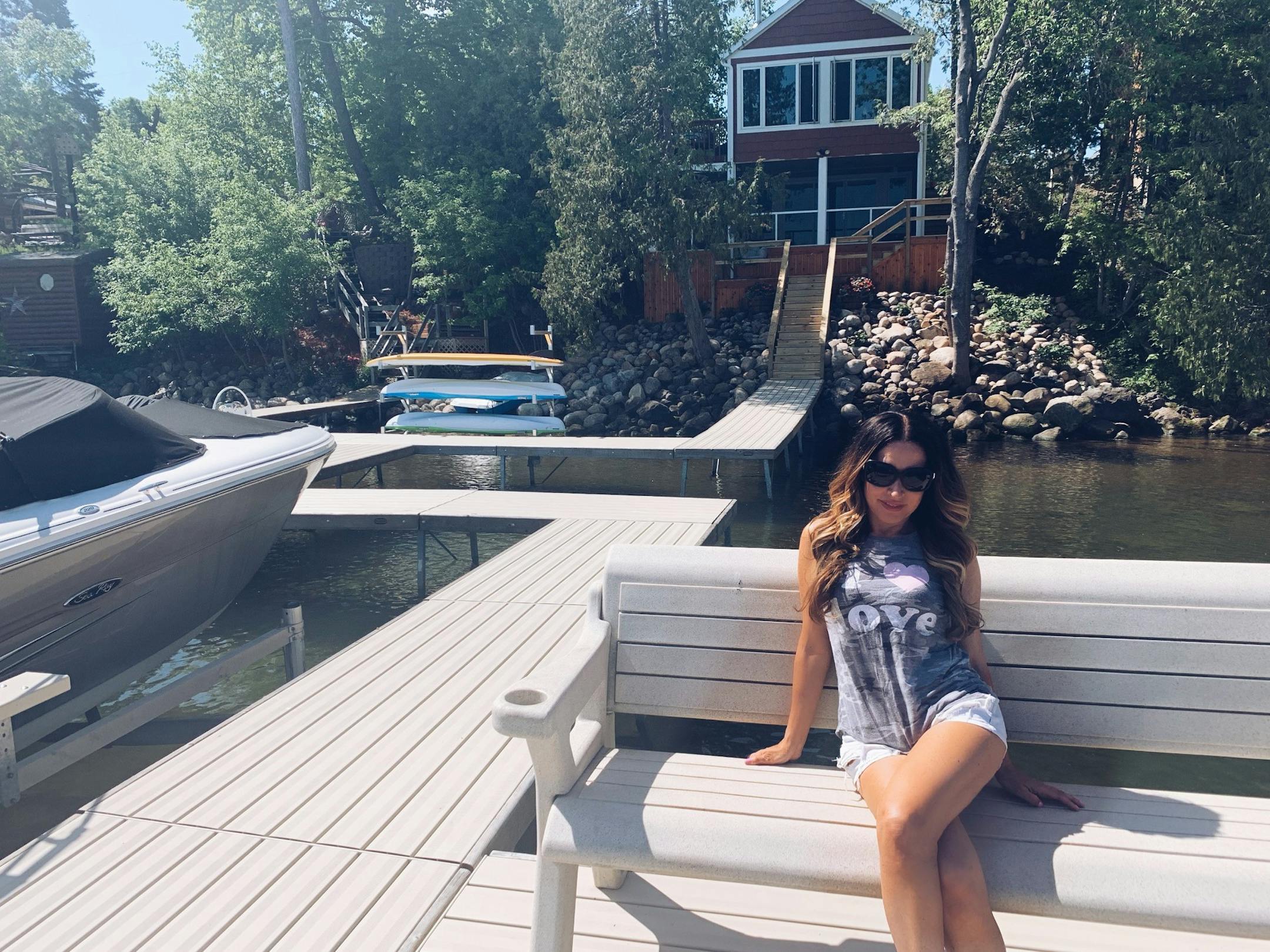 Shauna Raisch said she's had her dock in the same spot on Leech Lake every year for more than 20 years. After she refused to shift its position, a neighbor took her to court.