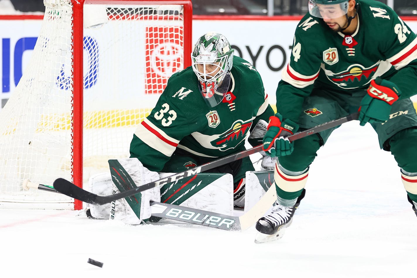 Minnesota Wild goaltender Cam Talbot