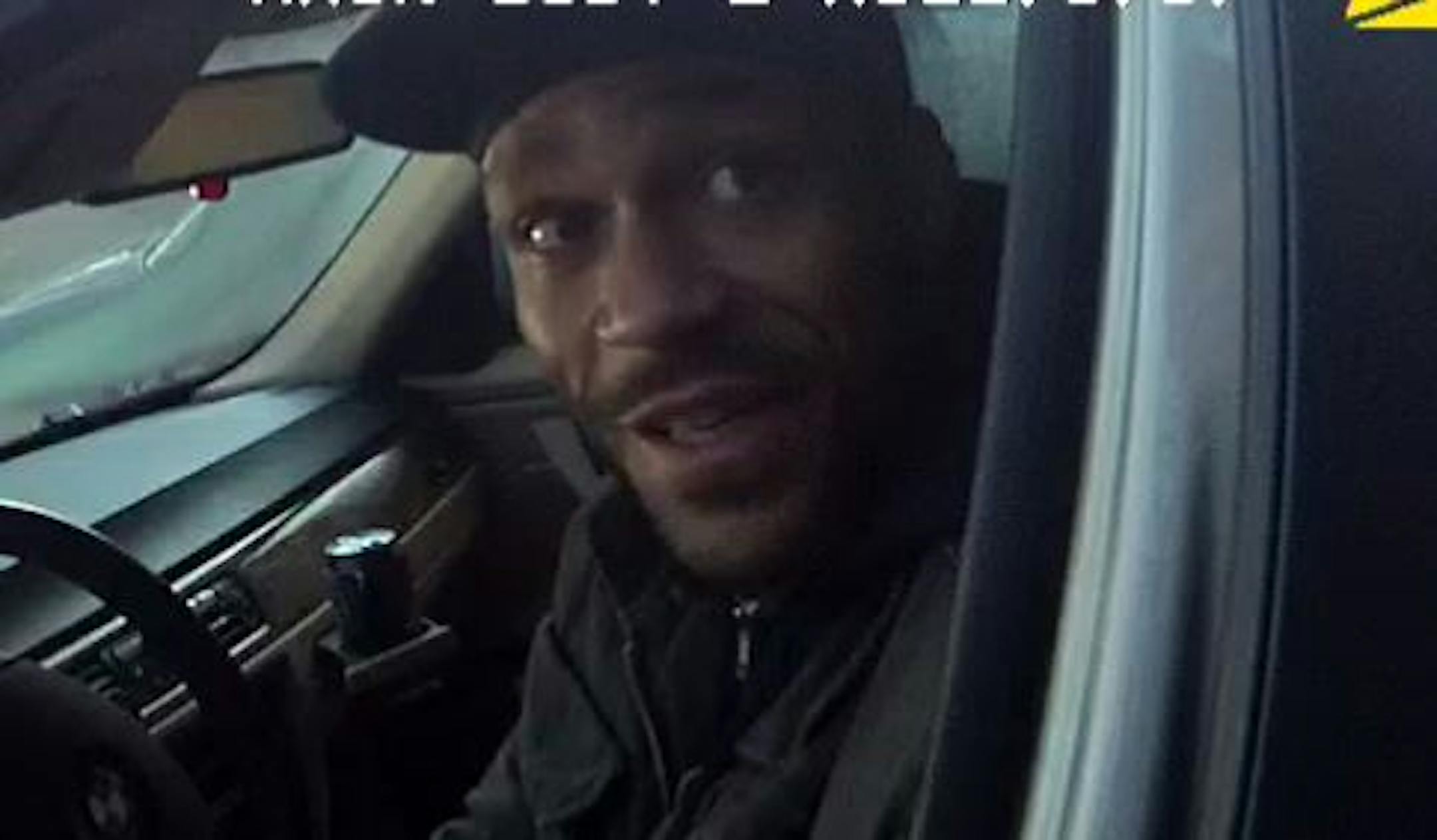 Columbia Heights police say this man attempted to run over an officer and then hit a police vehicle while fleeing.