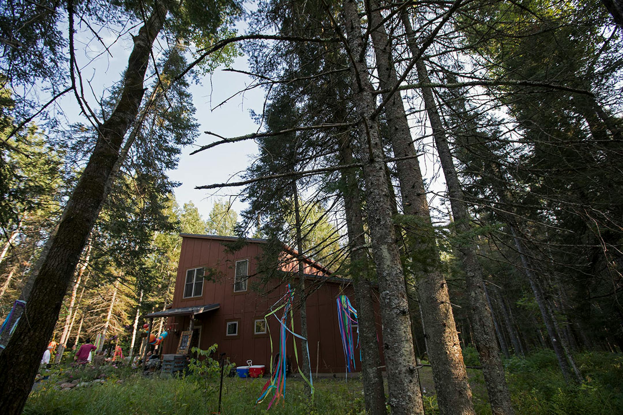 Kristine and Tom Anderson cabin at Knife RIver.