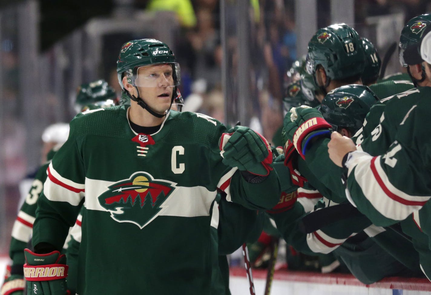 Wild captain Mikko Koivu