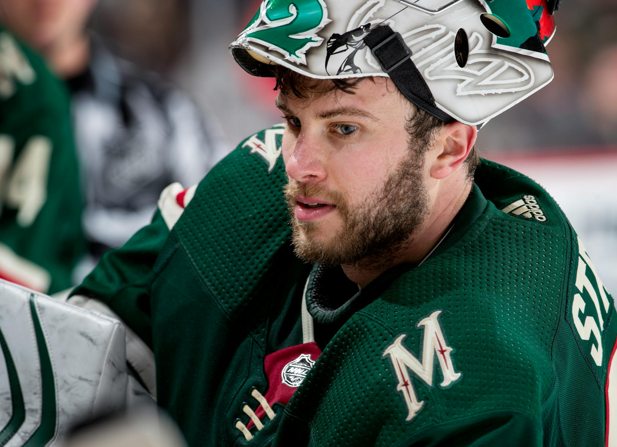 Minnesota Wild goalie Alex Stalock