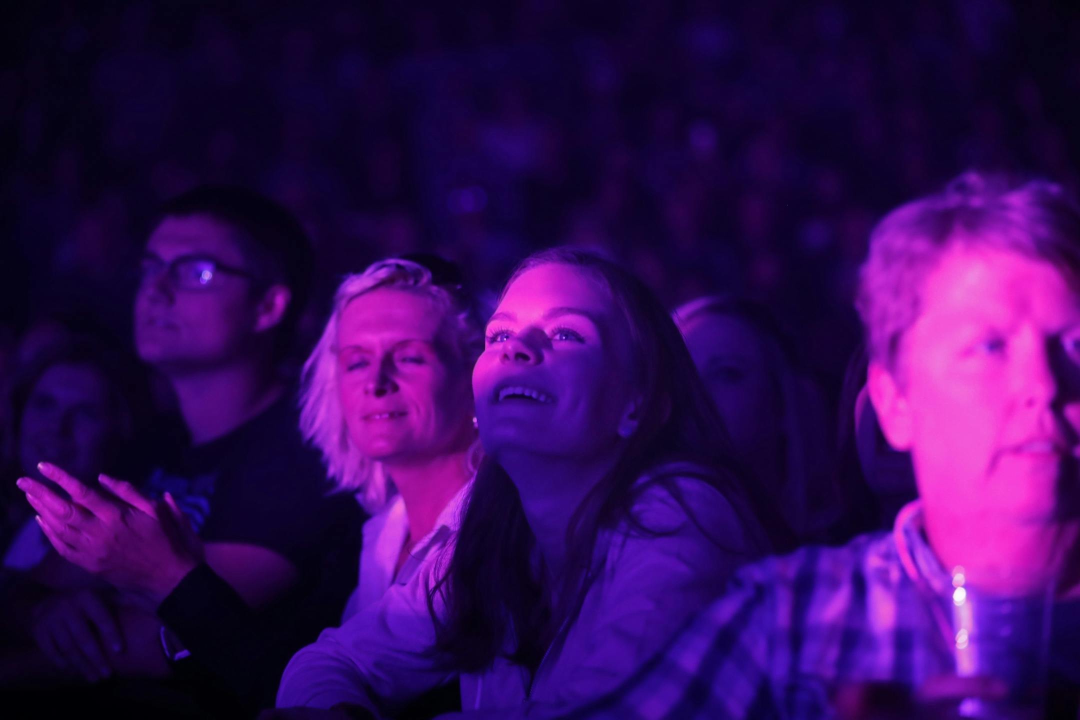 The Kings of Leon took over the Xcel Energy Center as the main attraction for the night.