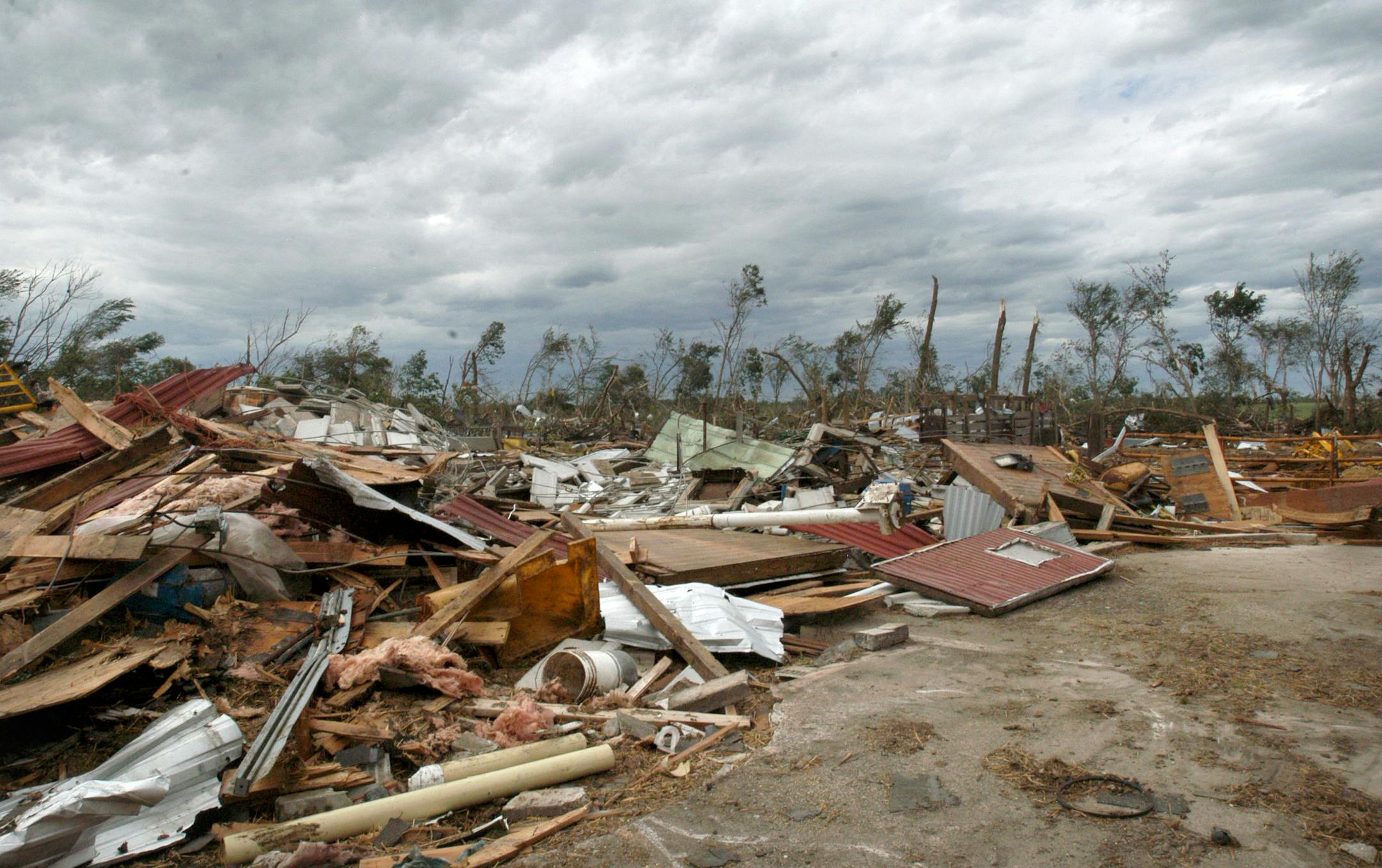 One of the strongest of the 48 tornadoes that hit the state on June 17 tore through Wadena, Minn., where 60 homes were destroyed.