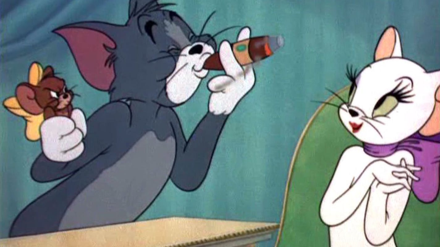 A scene from the 1951 Tom and Jerry short &#xec;Casanova Cat,&#xee; which Warner pulled from an upcoming Blu Ray.