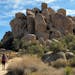 Joshua Tree National Park, only a 45-minute drive from Palm Springs offers a variety of hiking trails and is popular with rock climbers.