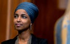 Rep. Ilhan Omar (D-Minn.) at the Capitol in Washington on June 17, 2021. 