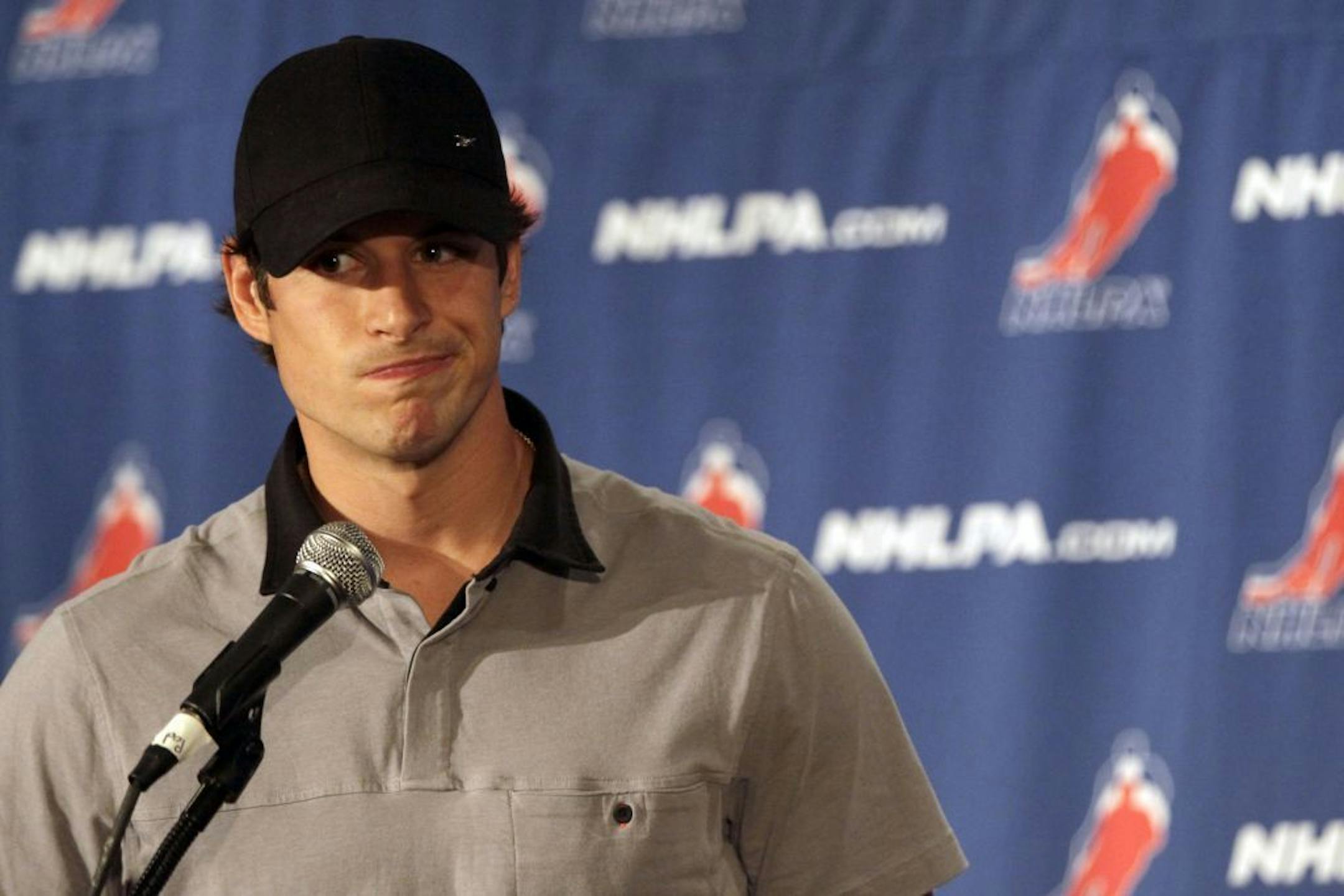 Pittsburgh Penguins hockey player Sidney Crosby