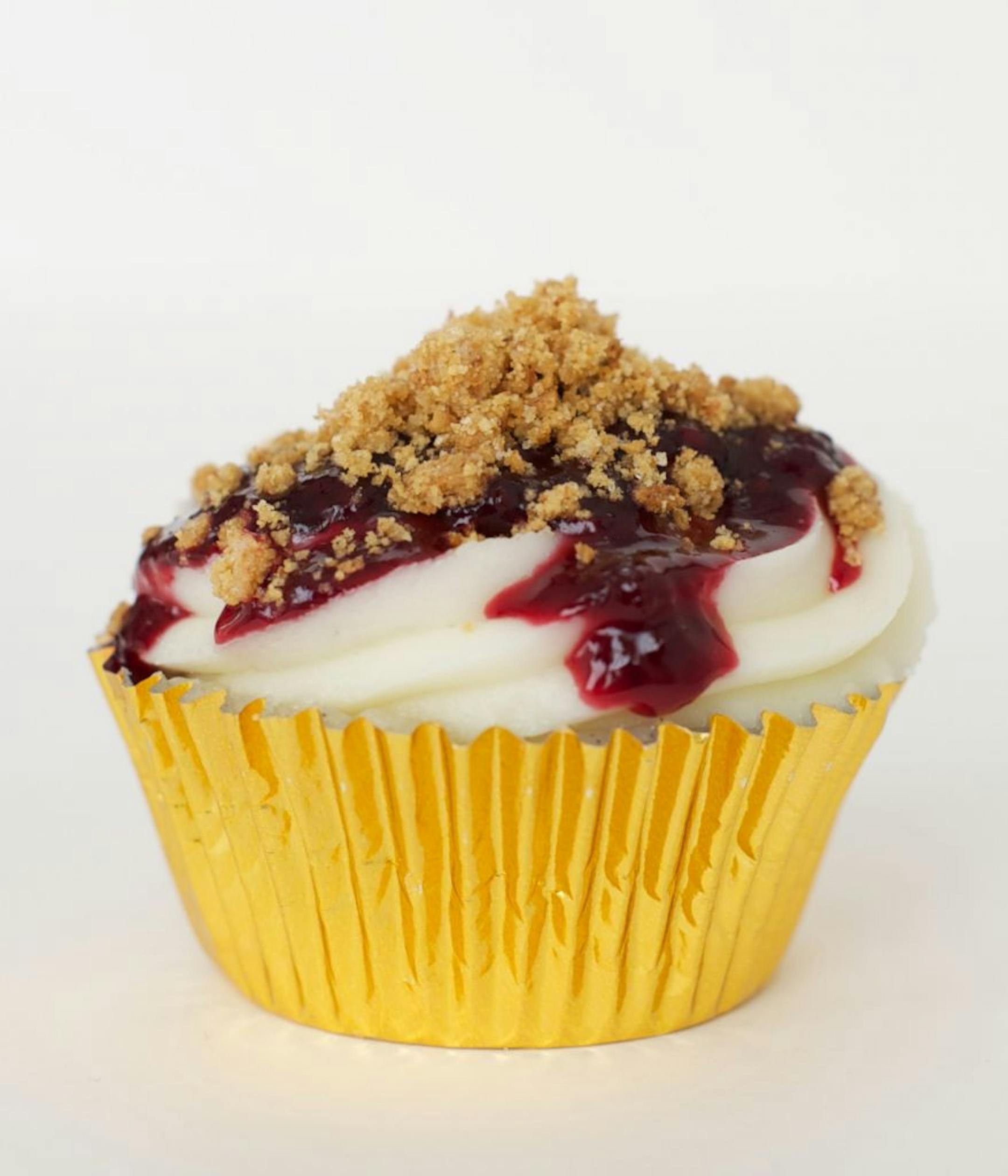 Nadia Cake's New York cheesecake cupcake was the winning entry on "Cupcake Wars"