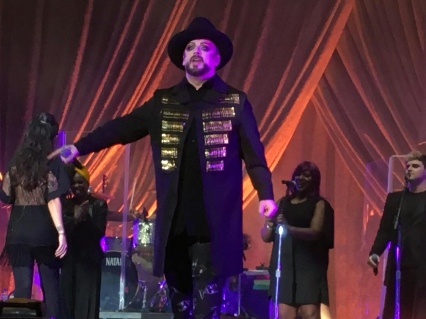 Boy George at the State Fair.