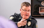Roseville Police Chief Rick Mathwig, shown in December.