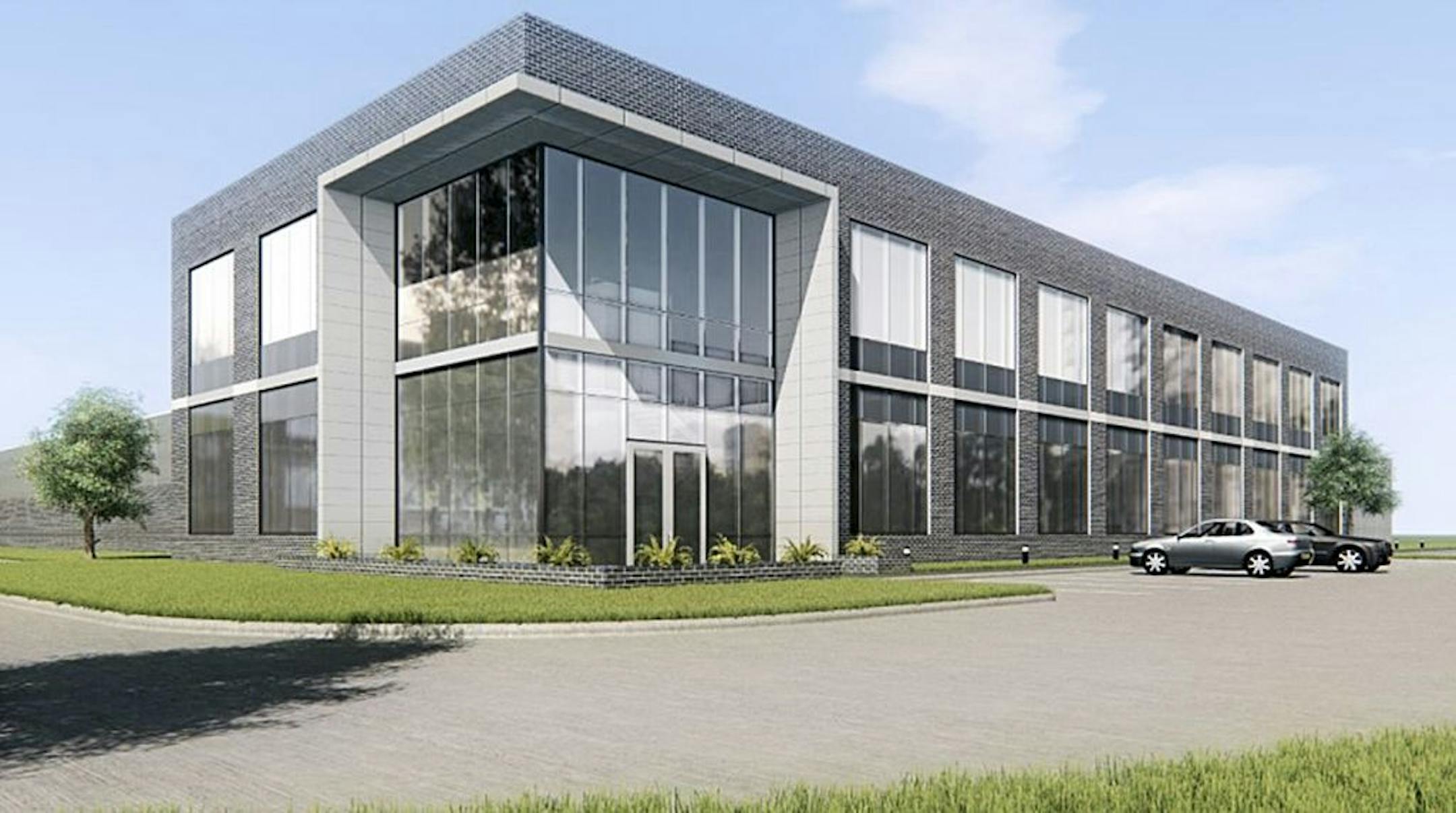 A rendering of the proposed Stream MN3 Data Center in Chaska.
