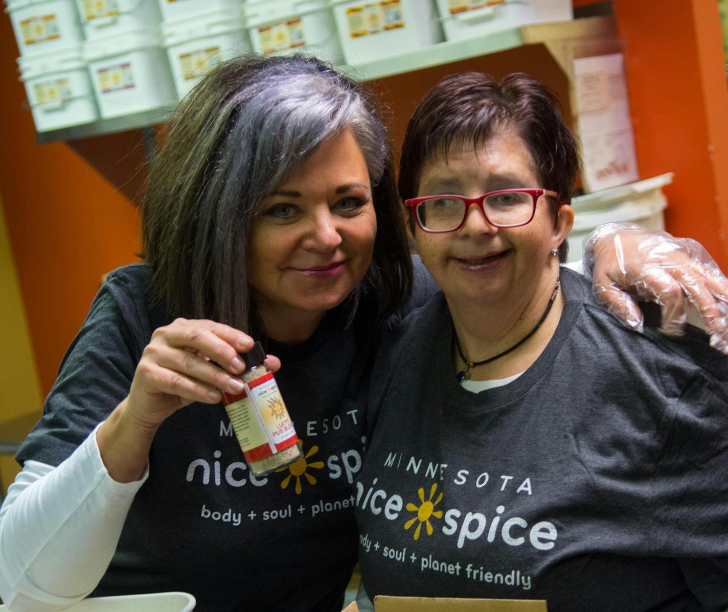 Debb Masterson and Lucy Johnson from Minnesota Nice Spice. Provided photo