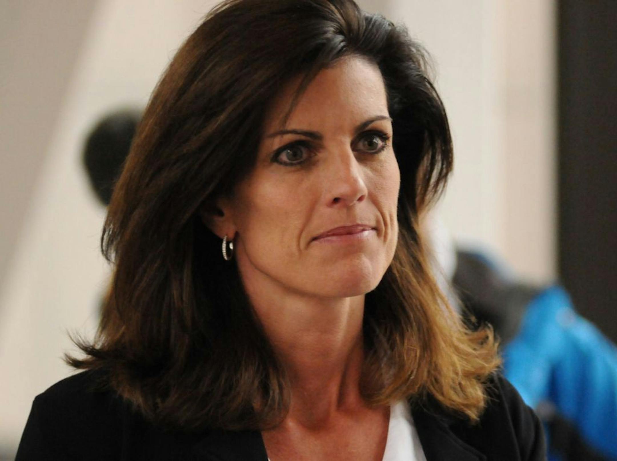 Amy Senser made her final court appearance before trial at Hennepin County Government Center